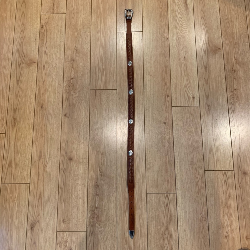 Men’s Sentry brown golfer belt